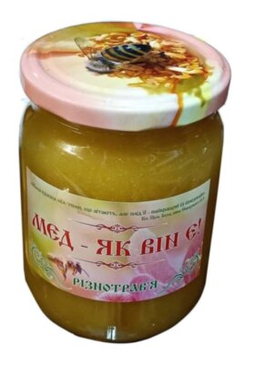 Мед справжній. Різнотрав'я