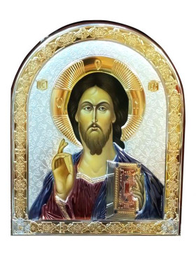 Христос. Срібло. Велика ікона