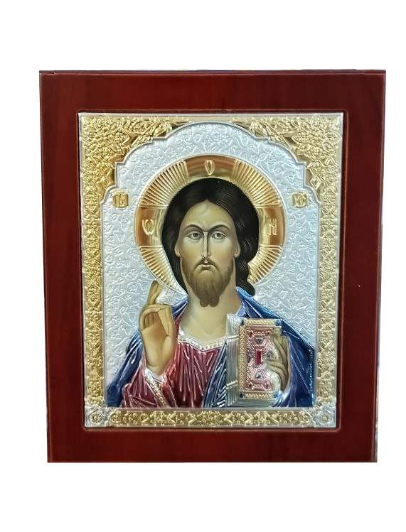 Христос. Срібло середня