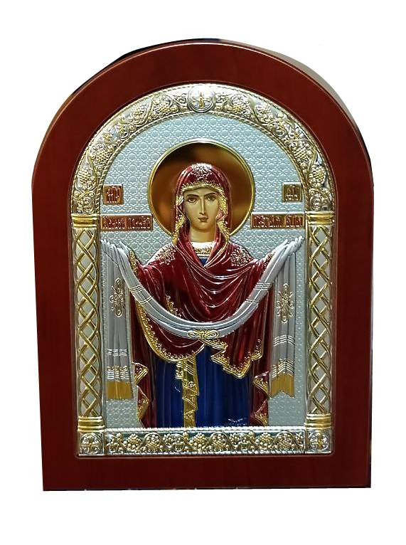 Покров. Серебро\цвет