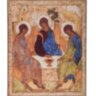 Икона «Троица» (А.Рублев)